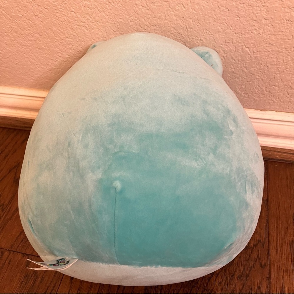 Squishmallow Novi the Teal Frog Plush Toy - Picture 2 of 5
